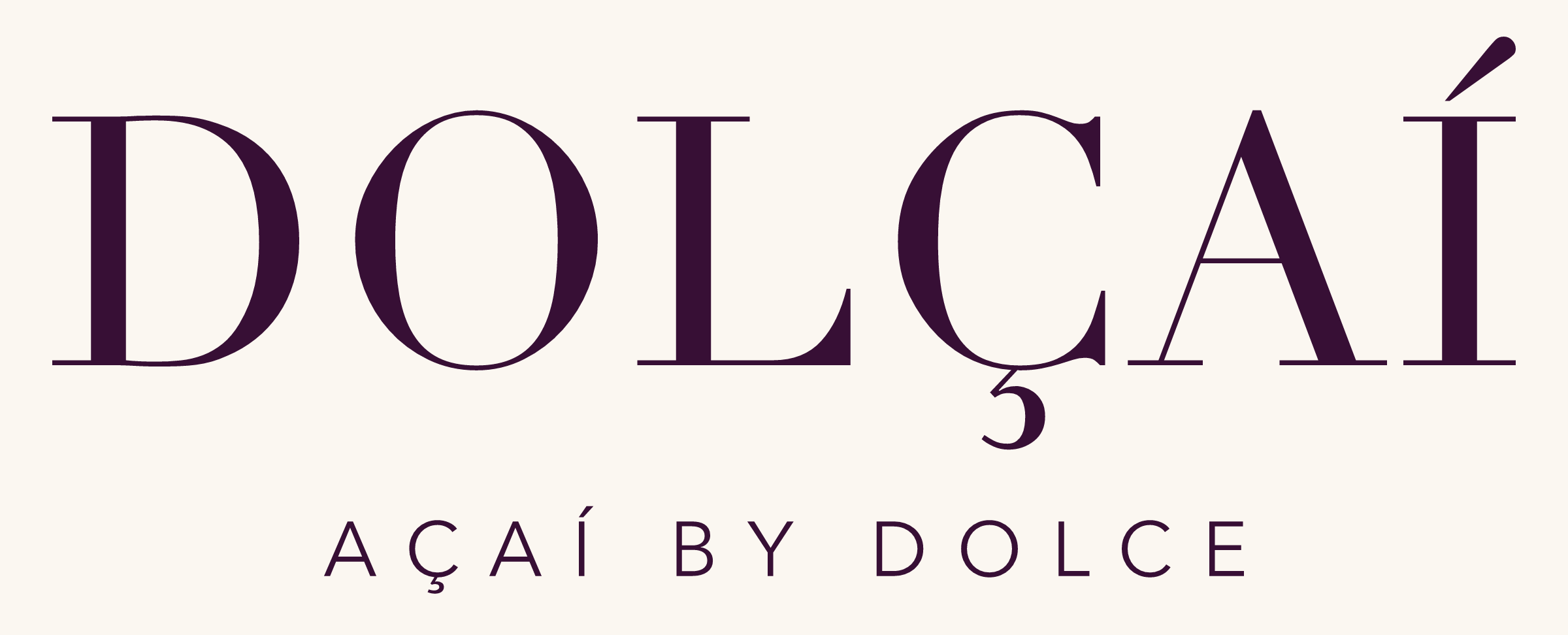 DOLÇAÍ – Açaí by Dolce